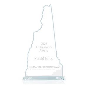 State Map - Jade 8" - New Hampshire