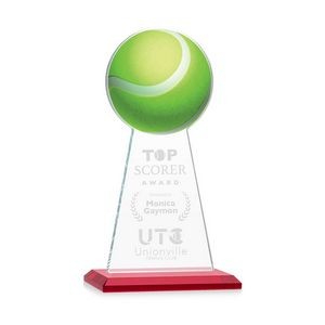 VividPrint/Etch Award - Edenwood Tennis/Red 9"