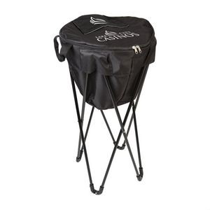 The Patio Cooler w/Pop-up Stand - Black