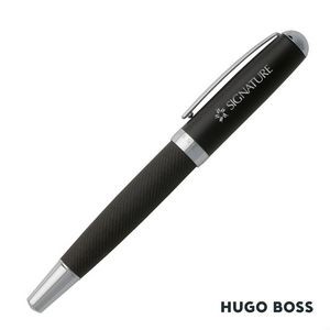 Hugo Boss® Advance Fabric Rollerball Pen - Dark Grey