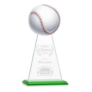 VividPrint/Etch Award - Edenwood Baseball/Green 11"
