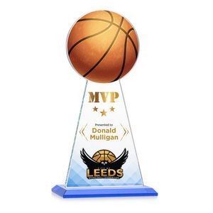 VividPrint™ Award - Edenwood Basketball/Sky Blue 11"