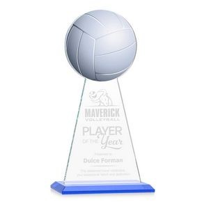 VividPrint/Etch Award - Edenwood Volleyball/Sky Blue 11"