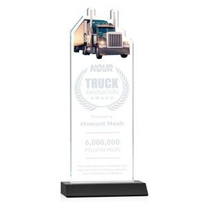 VividPrint™/Etch Award - Longhaul/Black 11"