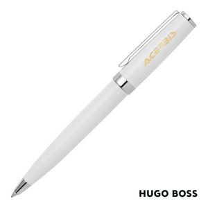 Hugo Boss® Gear Icon Ballpoint Pen - White