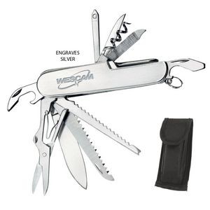 The Heritage 13-Function Pocket Knife - S/Steel