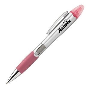 Silver Champion Pen/Highlighter - Pink