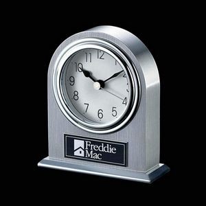 Dodsworth Arch Clock - Aluminum 3½"