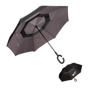 The Panache Smart Umbrella - Grey