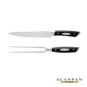 Scanpan® 2pc Carving Set - Black