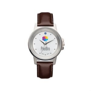 The Refined Watch - Ladies - White/Blue/Brown