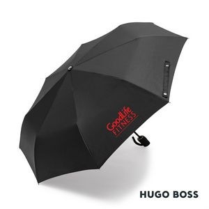 Hugo Boss® Grid Pocket Umbrella - Black