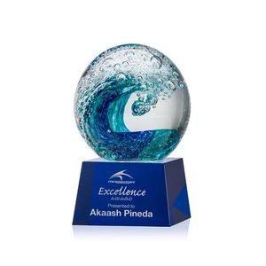 Surfside Award on Robson Blue - 3" Diam