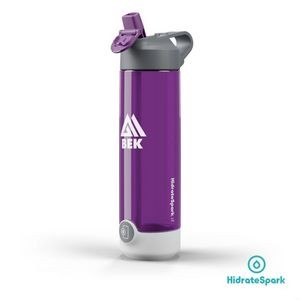 HidrateSpark® Tap Straw Tritan Water Bottle - 24oz Wildberry