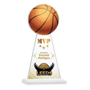 VividPrint™ Award - Edenwood Basketball/White 11"