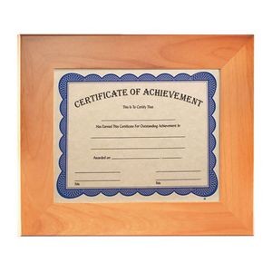 Millcroft Certificate Holder - Red Alder 8½x11"