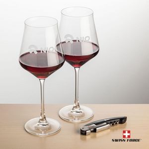 Swiss Force® Opener & 2 Bretton Wine - Black