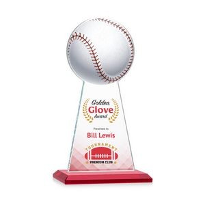 VividPrint™ Award - Edenwood Baseball/Red 9"