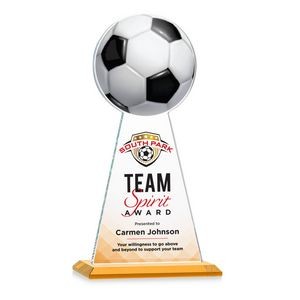 VividPrint™ Award - Edenwood Soccer/Amber 11"