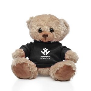 Milo Plush 6" Bear & T-Shirt - Black