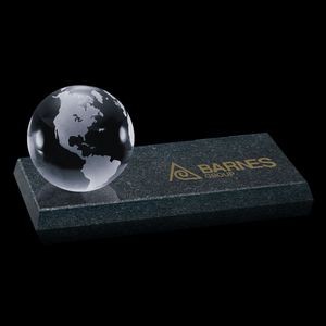 Globe on Granite Base