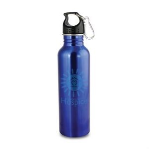 The Wide Mouth Flair w/Carabiner - 25oz Blue