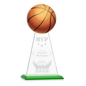 VividPrint/Etch Award - Edenwood Basketball/Green 11"