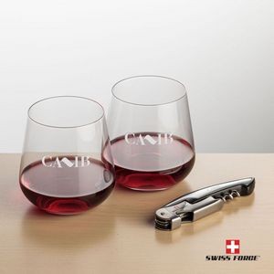 Swiss Force® Opener & 2 Howden Wine - Silver