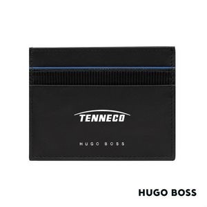Hugo Boss® Gear Card Holder - Black Blue