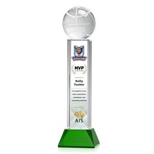 VividPrint™ Award on Stowe Green - Basketball 16"