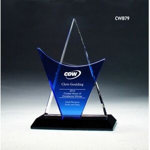 Wind Breeze Optic Crystal Award (7"x9¼")