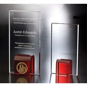 Residenz Optic Crystal Award (5½"x11")