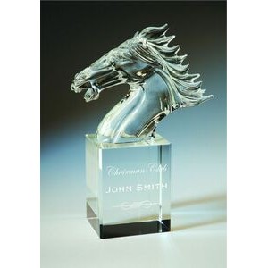 Dark Horse Optic Crystal Award (6"x9")