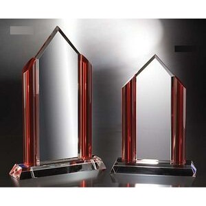 Fashion District Optic Crystal Award (7"x11")