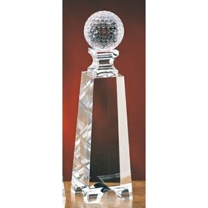 Golf Gate Tower Optic Crystal Award (2