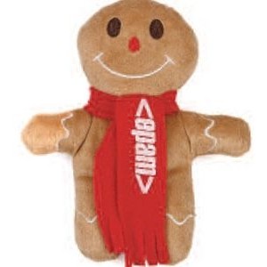 6" Christmas Gingerbread Man Stuffed Animal