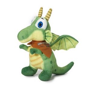 8" Imagination Series Green Dragon Plush Toy