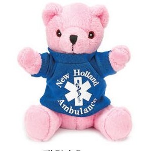 7" Extra Soft Pink Bear Stuffed Animal