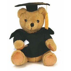 10" Extra Soft Graduation Bear