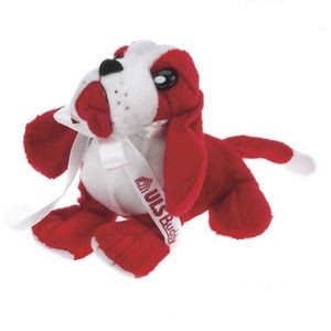 8" Red Blood-Hound Beanie Stuffed Animal