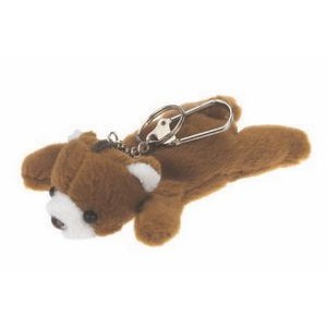 Brown Bear Stuffed Animal Keychain