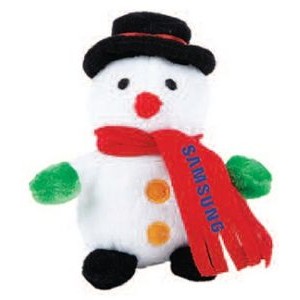 6" Christmas Snowman Stuffed Animal
