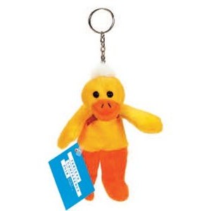 Duck Stuffed Animal Keychain