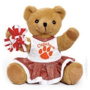 10" Cheerleader Bear Stuffed Animal