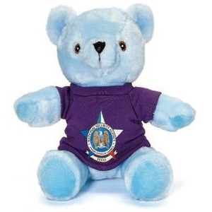 7" Extra Soft Light Blue Bear Stuffed Animal