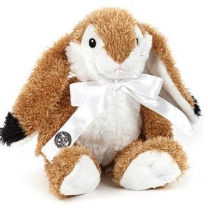 12" Beige Plush Bunny Stuffed Animal