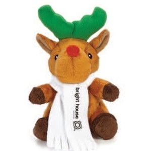 6" Christmas Reindeer Stuffed Animal