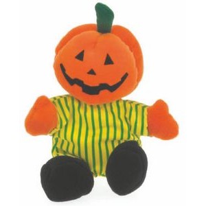 6" Halloween Stuffed Pumpkin
