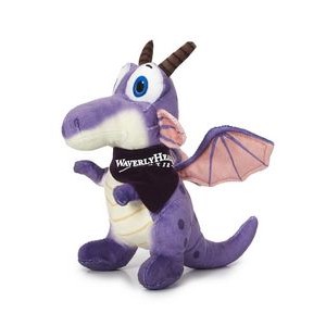 8" Imagination Series Purple Dragon Plush Toy