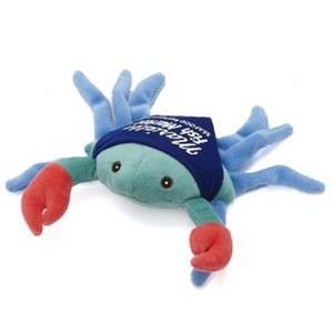8" Blue Crab Beanie Stuffed Animal